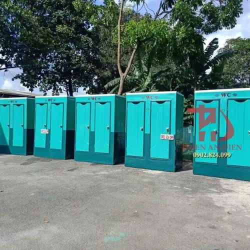 Nhà Vệ Sinh Di Động 2 Buồng VS.2C2 - Hiệu Suất Gấp Đôi, Tiết Kiệm Diện Tích