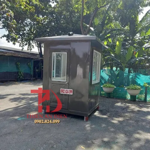 NHÀ BẢO VỆ - Kích thước : 1.9x 1.9 x 2.5 m ( phủ bì)