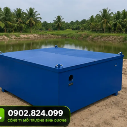 Bể Phốt Composite 2m3 — Tiêu Chuẩn Xử Lý Nước Thải Cho Nhà 4–5 Người