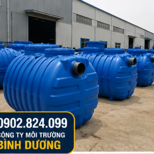 Bể Phốt Nhựa 3 M3 — Bảng Giá, Thông Số FRP vs HDPE Và Tiêu Chí Chọn Đúng Cho Nhà Trọ & Nhà Hàng