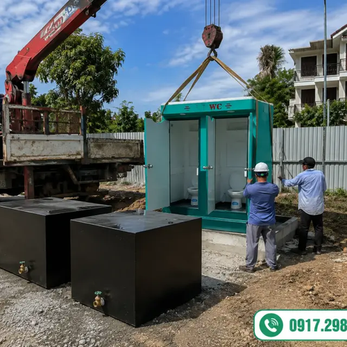 Bể Phốt Composite 1000L (1 Khối): Kích Thước, Bản Vẽ & 🏆 TOP 1 Giá Tốt (Rẻ Phù Hợp)