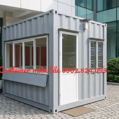Bán & Cho Thuê Container Văn Phòng 10 Feet (Bốt Bảo Vệ) Giá Rẻ – Thi Công Siêu Tốc