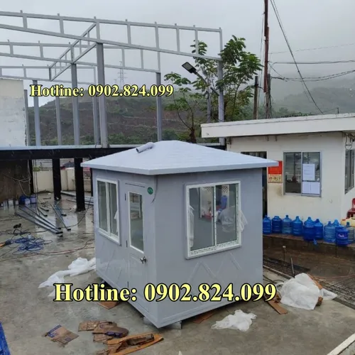 Cabin Bảo Vệ Lắp Đặt Khu Du Lịch