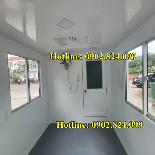 CABIN BẢO VỆ KÈM NHÀ TẮM 