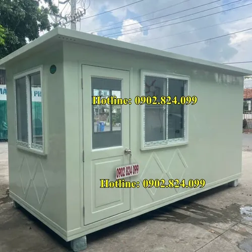 CABIN BẢO VỆ KÈM NHÀ TẮM 
