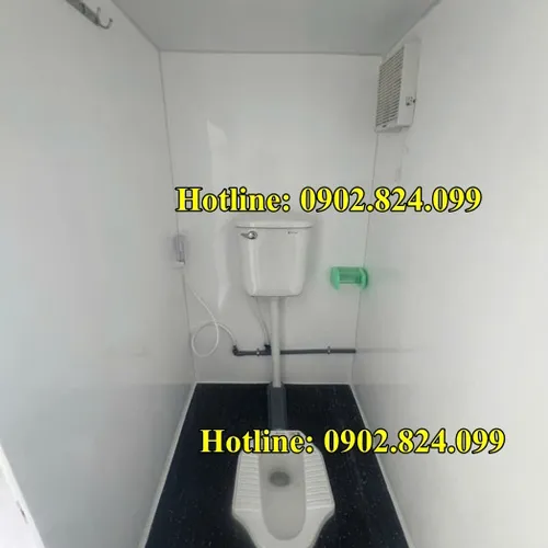 CABIN BẢO VỆ KÈM NHÀ TẮM 