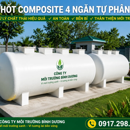 Bể Phốt Container: Giải Pháp Xử Lý Nước Thải Tích Hợp Cho Công Trường & Khu Vực Di Động