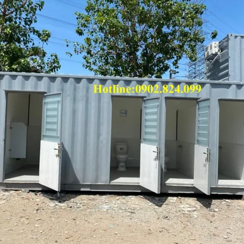 Container Vệ Sinh 20 Feet (Có Phòng Tắm): Giải Pháp Bán & Cho Thuê Toàn Diện Cho Công Nhân Ở Lại Công Trường