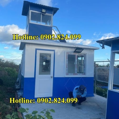Cabin Bảo Vệ Composite (FRP): Giải Pháp An Ninh Bền Bỉ, Cách Nhiệt Tối Ưu