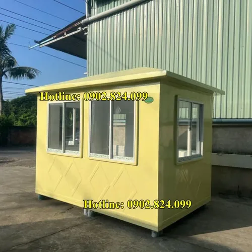 CABIN BẢO VỆ - kích thước : 2,0 x 3,0 x 2,6 m 