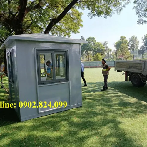 Nhà Bảo Vệ Composite Thiên Ân Điển – Cabin Sợi Thủy Tinh Cao Cấp, Bền Bỉ 20 Năm