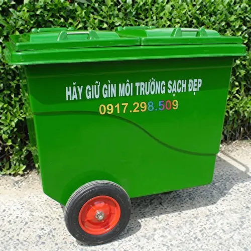 TỔNG KHO XE THU GOM RÁC 660 LÍT (HDPE & COMPOSITE) CHÍNH HÃNG