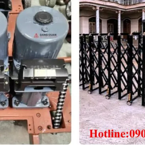 Hệ Thống Vận Hành Cổng Xếp Tự Động: Tất Tần Tật Về Motor Điện và Bộ Điều Khiển Thông Minh 2026
