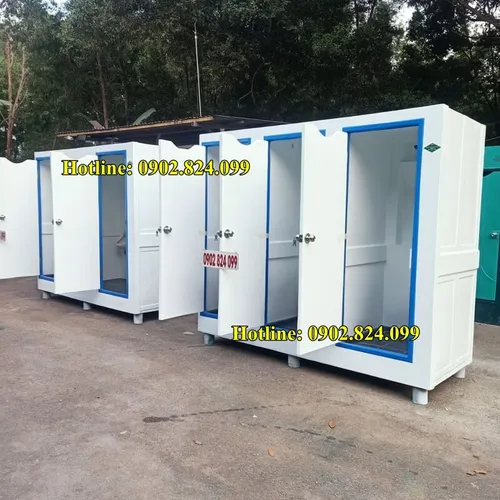 NHÀ VỆ SINH DI ĐỘNG KẾT HỢP NHÀ TẮM, BỒN TIỂU NAM 