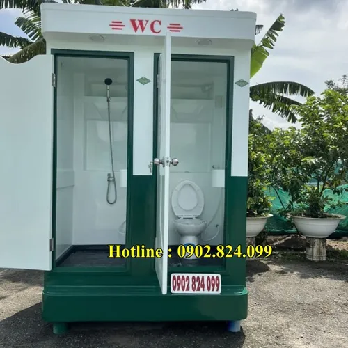 TOILET LƯU ĐỘNG: CÔNG NGHỆ ĐÚC COMPOSITE NGUYÊN KHỐI & NGHỆ THUẬT PHỐI MÀU THƯƠNG HIỆU