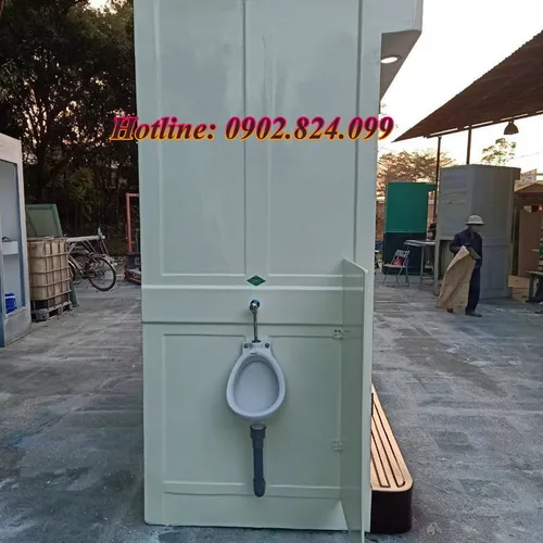 Nhà Vệ Sinh 3 Buồng Kết Hợp Tiểu Nam: Giải Pháp  5 Trong 3 - Tiết Kiệm 35% Chi Phí