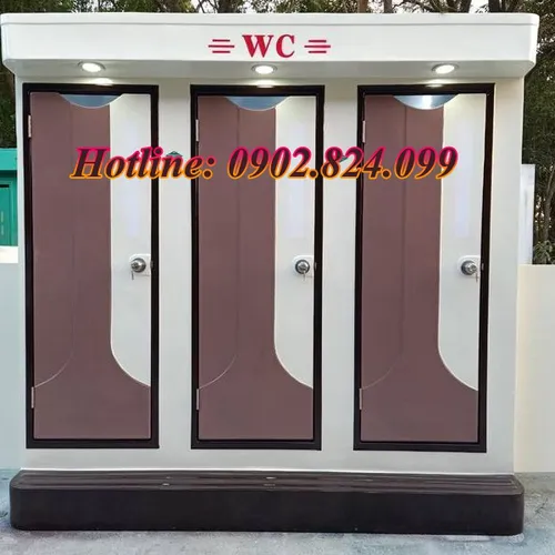 Nhà Vệ Sinh 3 Buồng Kết Hợp Tiểu Nam: Giải Pháp  5 Trong 3 - Tiết Kiệm 35% Chi Phí