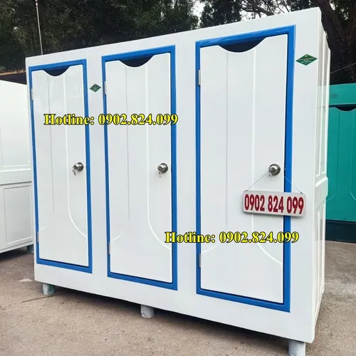  BÁO GIÁ NHÀ VỆ SINH LƯU ĐỘNG 3 BUỒNG COMPOSITE (ĐỦ KÍCH THƯỚC)