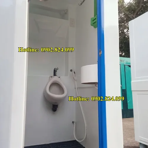 NHÀ VỆ SINH DI ĐỘNG KẾT HỢP NHÀ TẮM, BỒN TIỂU NAM 