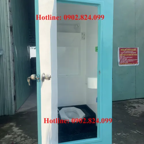 NHÀ VỆ SINH DI ĐỘNG COMPOSITE - Sản phẩm có tuổi thọ sử dụng từ 15 – 20 năm. 