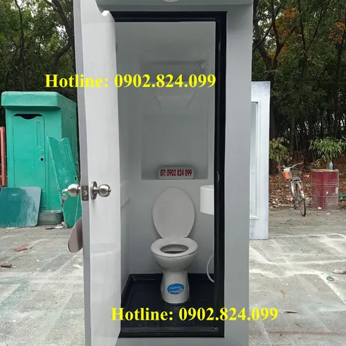 NHÀ VỆ SINH DI ĐỘNG - Kích thước:  242 x85 x125 cm