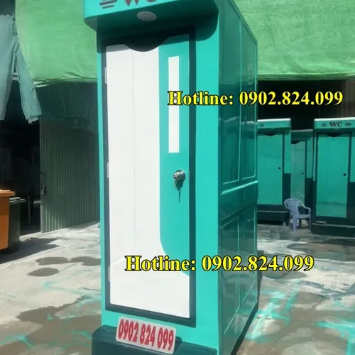 NHÀ VỆ SINH DI ĐỘNG BUỒNG ĐƠN - 240 x 85 x 155 cm 