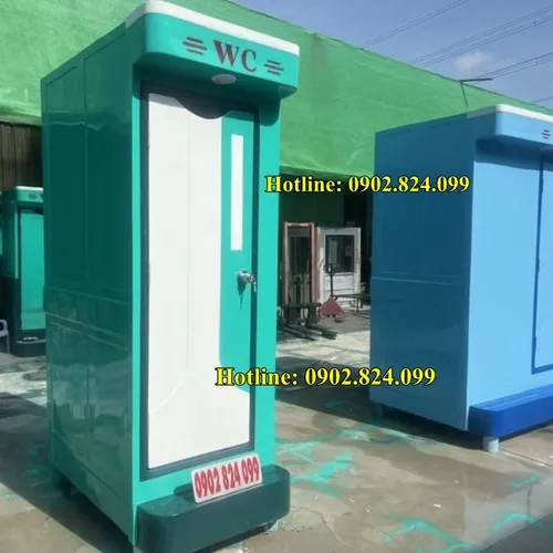 NHÀ VỆ SINH DI ĐỘNG BUỒNG ĐƠN - 240 x 85 x 155 cm 
