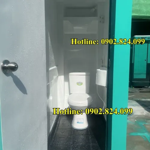 NHÀ VỆ SINH DI ĐỘNG BUỒNG ĐƠN - 240 x 85 x 155 cm 