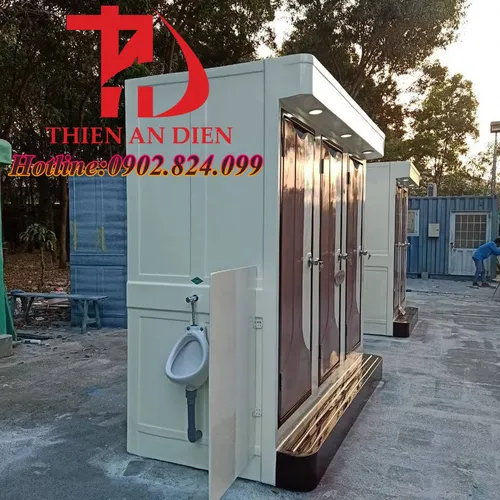 Nhà Vệ Sinh 3 Buồng Kết Hợp Tiểu Nam: Giải Pháp  5 Trong 3 - Tiết Kiệm 35% Chi Phí