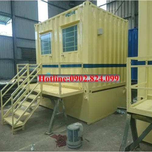 Cho Thuê Container Vệ Sinh (Toilet) Công Trường – Vỏ Thép Kiên Cố & Sạch Sẽ