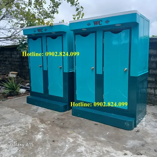 Bán & Cho Thuê Nhà Vệ Sinh Di Động 2 Buồng (Buồng Đôi) - VS.2C
