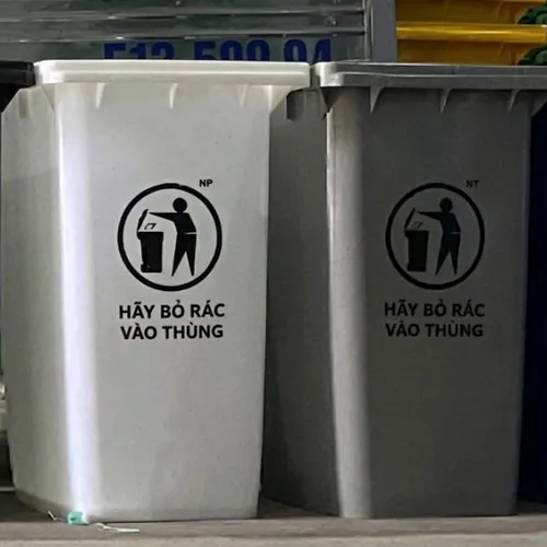 Thùng Rác 120 Lít (HDPE & Composite) Có Bánh Xe – Giải Pháp Thu Gom Rác Linh Hoạt, Bền Bỉ Cho Mọi Không Gian