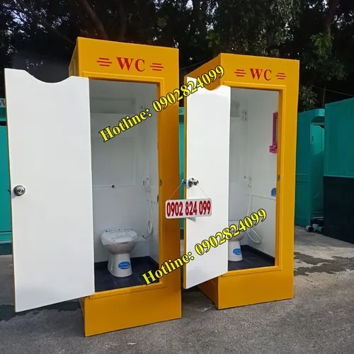 Xu Hướng Sử Dụng Bốt Vệ Sinh Mái Bằng (Không Mái Nhọn): Tiết Kiệm & Linh Hoạt Cho Nhà Xưởng