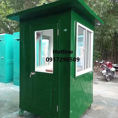 MẪU NHÀ BẢO VỆ CÓ BÁNH XE