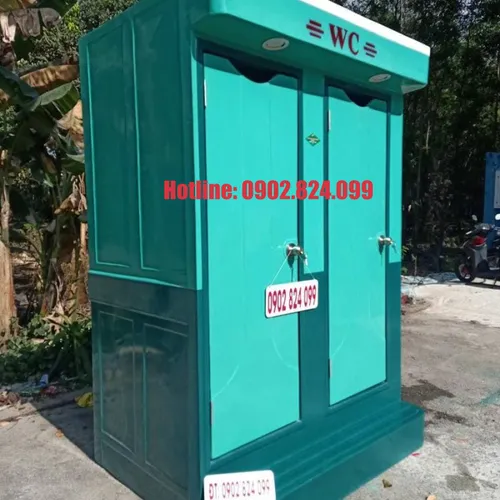 NHÀ VỆ SINH DI ĐỘNG  BUỒNG ĐÔI