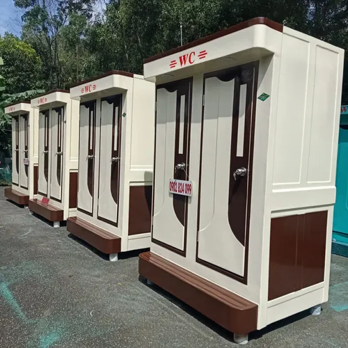 NHÀ VỆ SINH TẠM CÔNG TRƯỜNG
