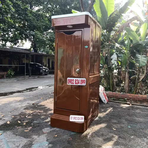 NHÀ VỆ SINH TẠM CÔNG TRƯỜNG