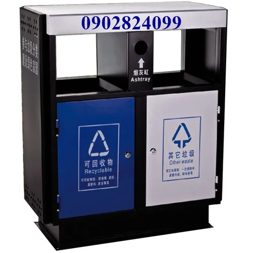 THÙNG RÁC TRANG TRÍ NGOÀI TRỜI