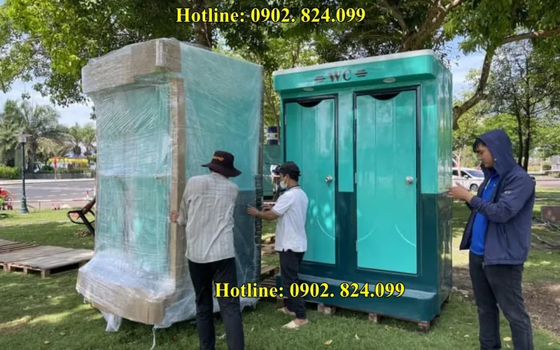 Nhà vệ sinh di động composite