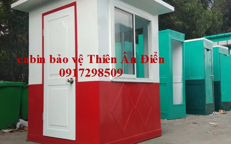 Bốt gác composite hay cabin bảo vệ có thể được sử dụng qua hình thức nào?