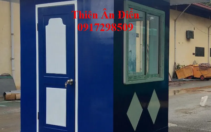 Cabin Bảo Vệ Di Động Trang Bị Cho Khu Công Nghiệp