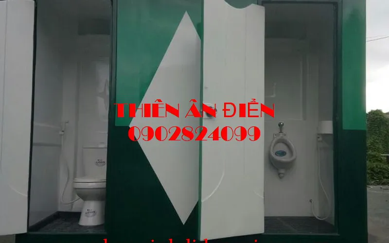 Nhà vệ sinh di động đã trở nên phổ biến và gần gũi đối với con người