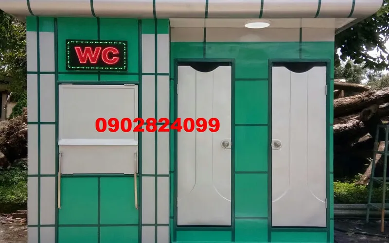 Kích thước nhà vệ sinh di động phù hợp cho sử dụng là một lựa chọn HOÀN HẢO !!!