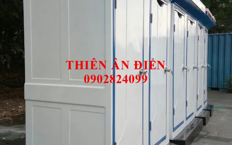 THIÊN ÂN ĐIỂN thương hiệu uy tín trong lĩnh vực sản xuất và cung cấp Nhà vệ sinh di động !!!