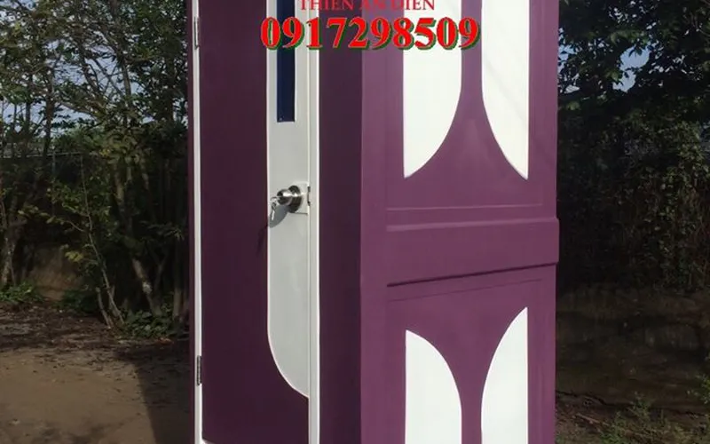 Nhà vệ sinh di động chuyên dụng cho công trường xây dựng cao tầng