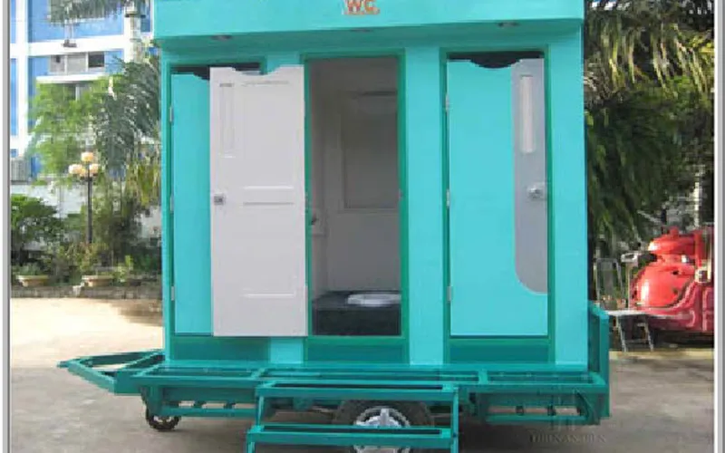 Nhà Vệ Sinh Di Động - Xe kéo