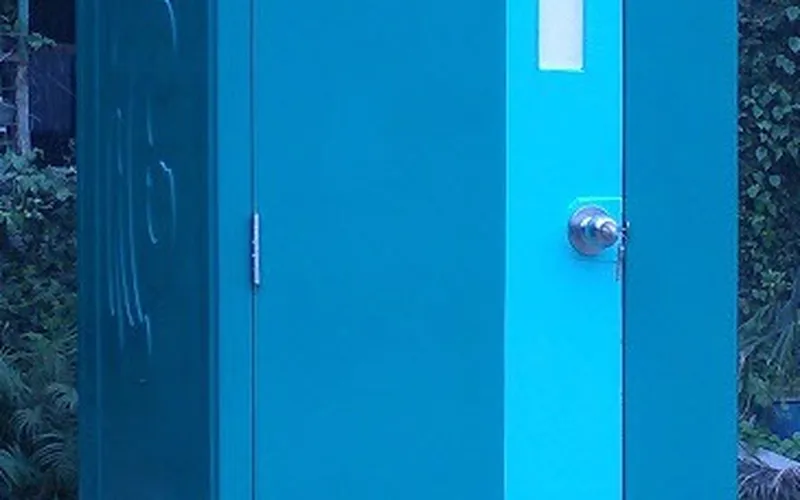 Nhà vệ sinh di động đúc nguyên khối