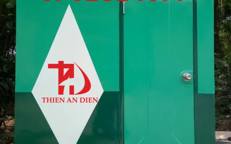 Nhà vệ sinh di động của Thiên Ân Điển có nhiều mẫu thiết kế chuyên dụng cho thi công tòa nhà cao ốc, công trình cao tầng.