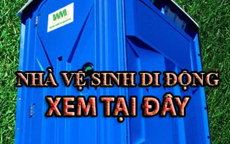 Ý thức về việc sử dụng nhà vệ sinh di động