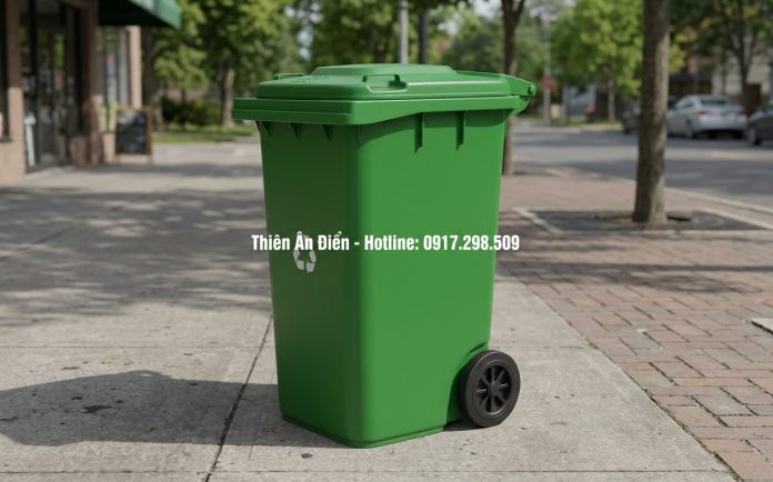 thùng rác 240 lít